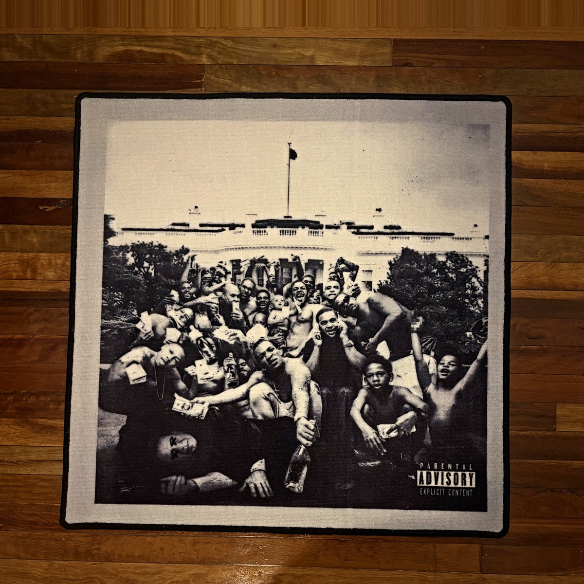 Kendrick Lamar - To Pimp A Butterfly - 1x1m Rug