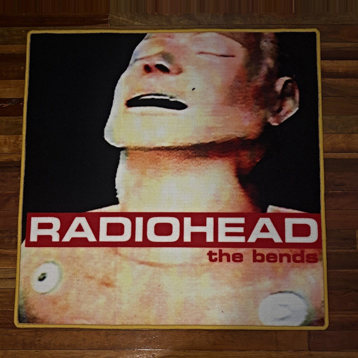 Radiohead - The Bends - 1x1m Rug