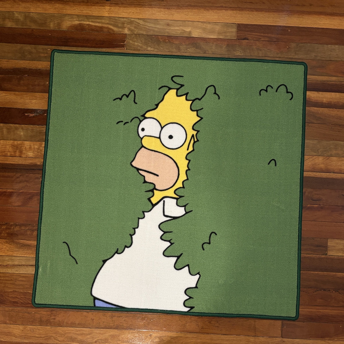 The Simpsons - Homer Into The Bush - 1x1m Rug