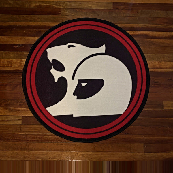 HSV Logo - 1m Round Rug