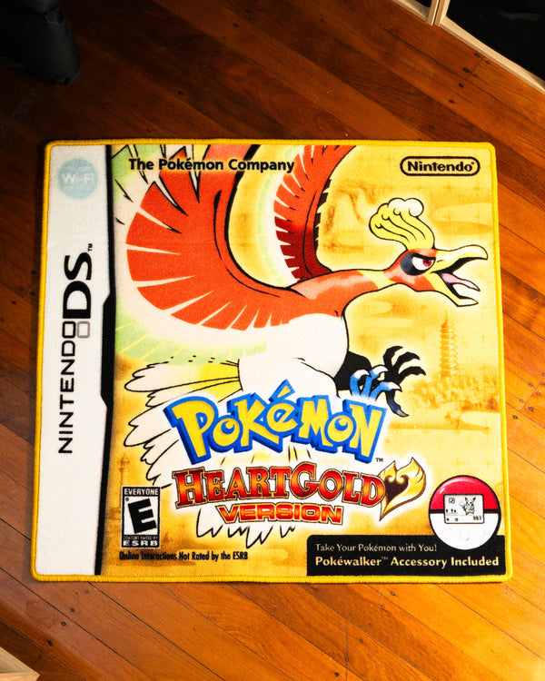 Pokémon HeartGold Nintendo DS - 1x1m Rug