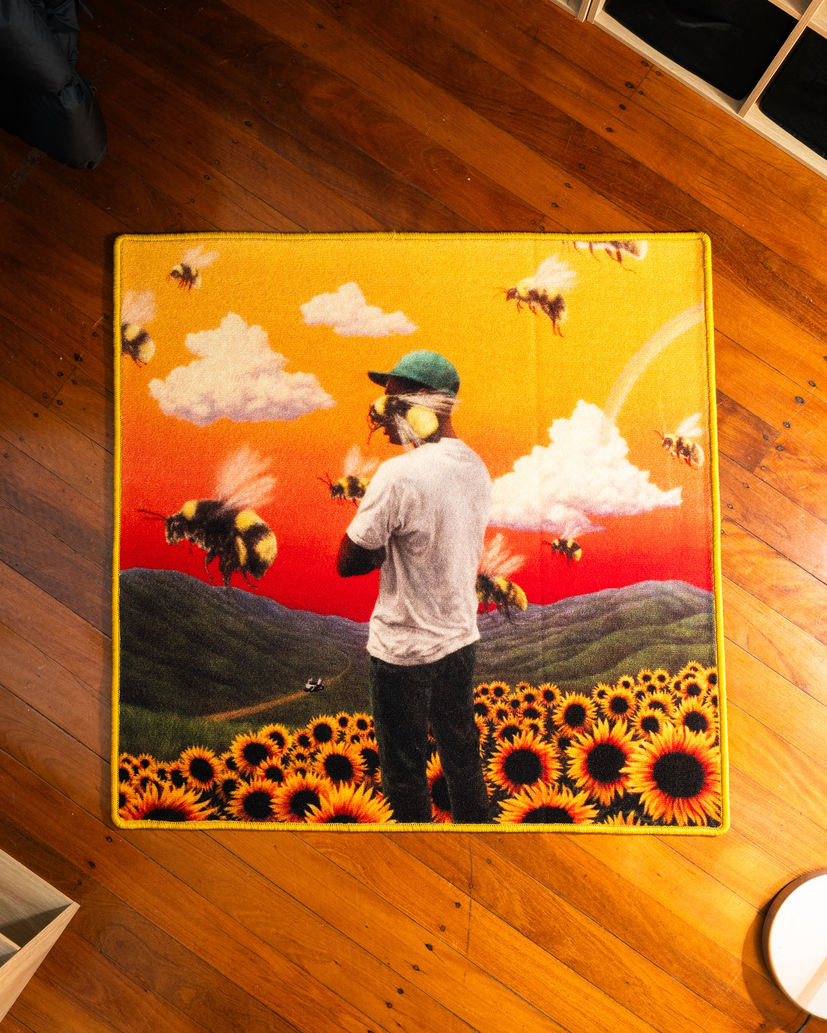 Tyler The Creator - Flowerboy Album Art 1x1m Rug